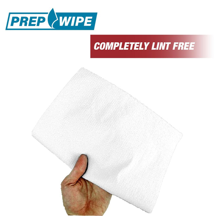 Prep Wipe white Lint Free Cleaning Towels Pack of 300 Sheets, 10" x 14" - Multi-purpose, Reusable, Perforated, Industrial Grade Perforated Sheets (White, Pack of 4)
