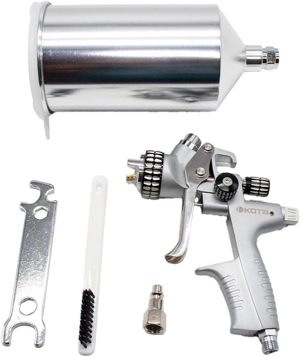 KOTA MP Spray Gun Nozzle – Medium Pressure Gravity Feed Paint Gun for Automotive, Carpentry, Industrial, and Decorative Painting (2.0 mm) 75917