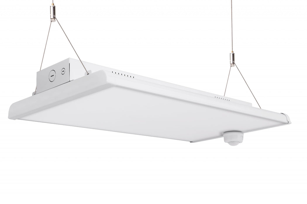 LAUCO LED Bay Ceiling Shop Light - 2FT - 105W/90W/80W - 16,500 Lumens - 5000K/4000K Selectable - 120-277V - 250W Metal Halide Equal (Bay Light) 40297