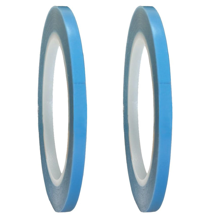 LAUCO 1/4" Fine Line Automotive Pinstriping Masking Tape - Pack of 2-36 Yard Roll