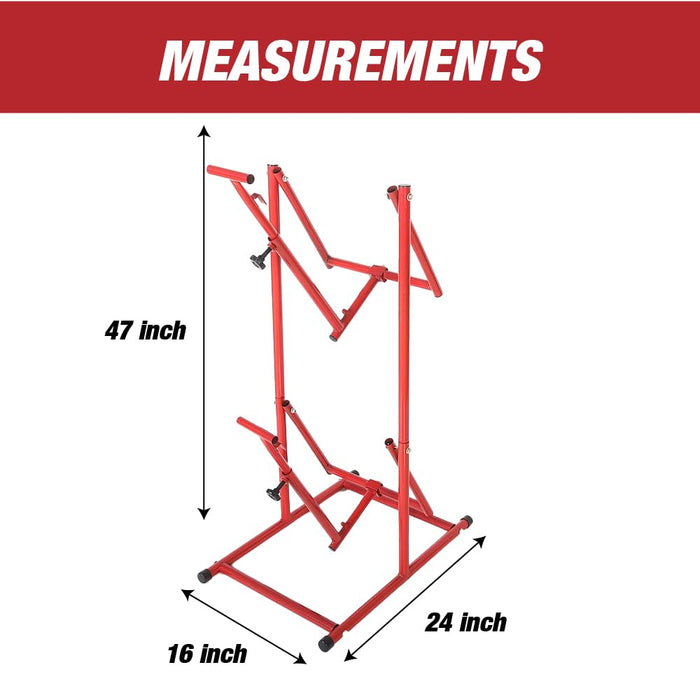 LAUCO 5 Gallon Dual Pail Tipper - Manual Bucket Rack Pail Can Tipper, Paint, Thinner, Solvents Pourer Bucket Tipper 20L﻿ Tipping Pail [3530]