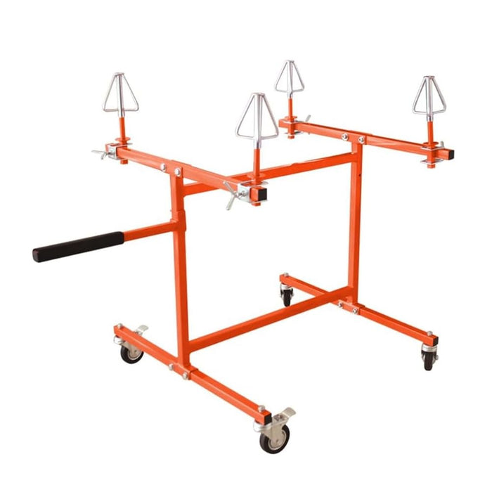 Mobile Wheel Panel Paint Stand, Wheel Rim Painting Stand (4566) - Wheel Paint Stand Rack, Wheel Rim Painting Stand, Painting Rack Stand, Paint Stand Auto Body. Automotive Paint Stand, Auto Body Stand