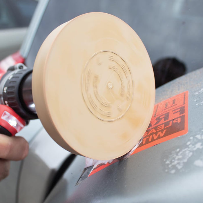 4" Adhesive Eraser Wheel with Pad & Adapter Graphics Removal Tool Eraser Wheel Decal Remover AEP7758