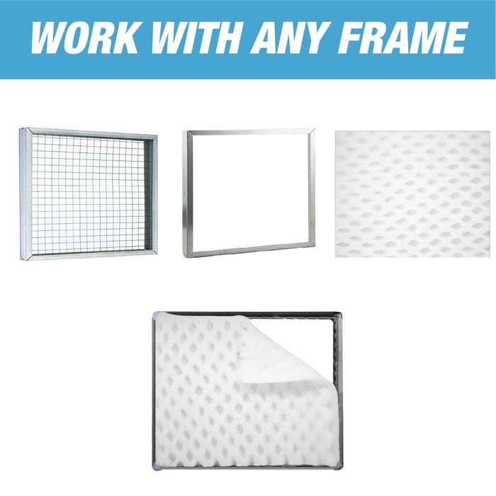 Paint Pocket Overspray Spray Booth Exhaust Arrestors Filters - White - 20 Per Pack (20 Inches x 25 Inches) (20 Pack - 20" x 25") 26517
