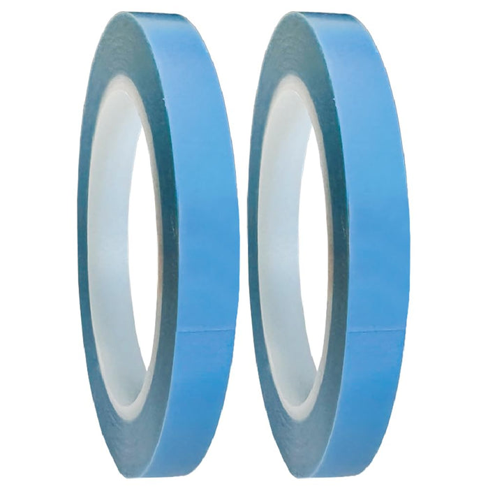 LAUCO Fine Line Automotive Pinstriping Masking Tape – 1/2 Inch Wide, Ultra-Flexible Tape for Curves & Detail (2 Pack, 36 Yard Roll)