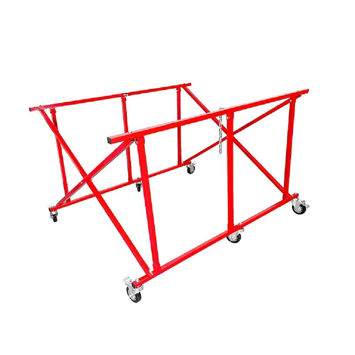 Folding Pick Up Bed Dolly - Easily Fold Large Auto Body Truck Bed Cart that Holds up to 800 lbs, Pickup Truck Bed Dolly, Pick Up Bed Stand