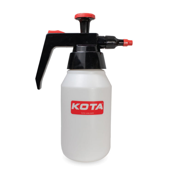 KOTA 1 L Adjustable Hand Pump Pressure Sprayer, Heavy-Duty Multipurpose Bottle for Automotive Solvents, Surface Prep & Car Detailing, Chemical-Resistant PE Construction, Adjustable Spray Pattern (5)
