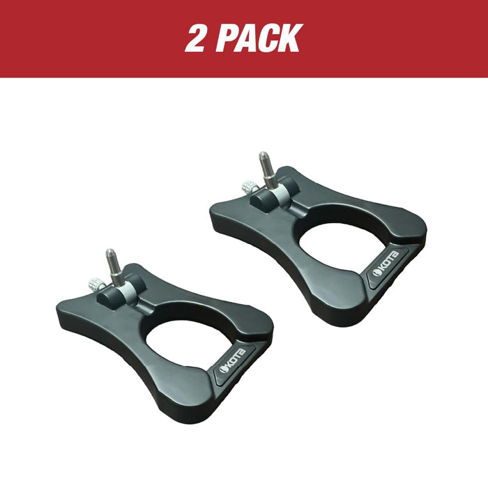 LAUCO HVLP Spray Gun Adjustable Display Stand – Heavy-Duty Aluminum Construction, Universal Fit for Auto Body & DIY Painting, Ergonomic Spray Gun Holder (2 Pack)