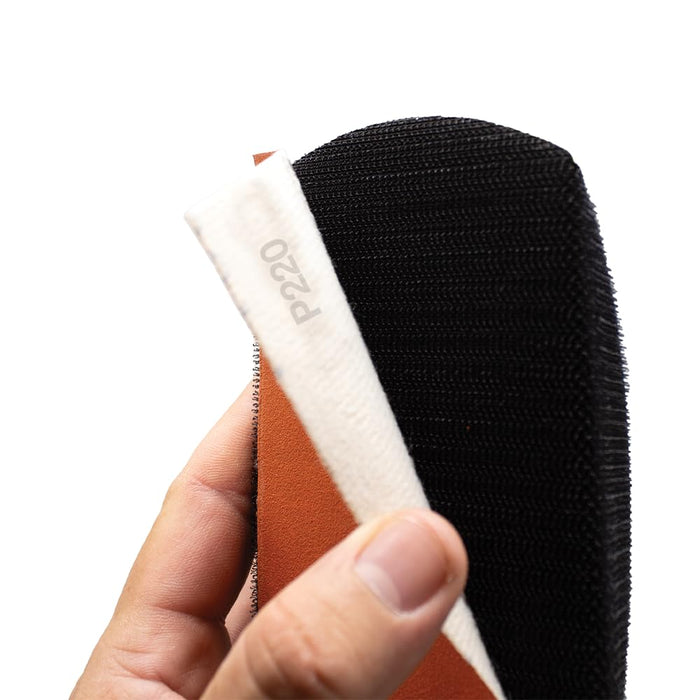 LAUCO Premium 220 Grit Ceramic Grain Hook & Loop Sanding Roll Each 2.75" x 25 Yard - Hook & Loop Continuous Longboard Sandpaper for Automotive and Woodworking
