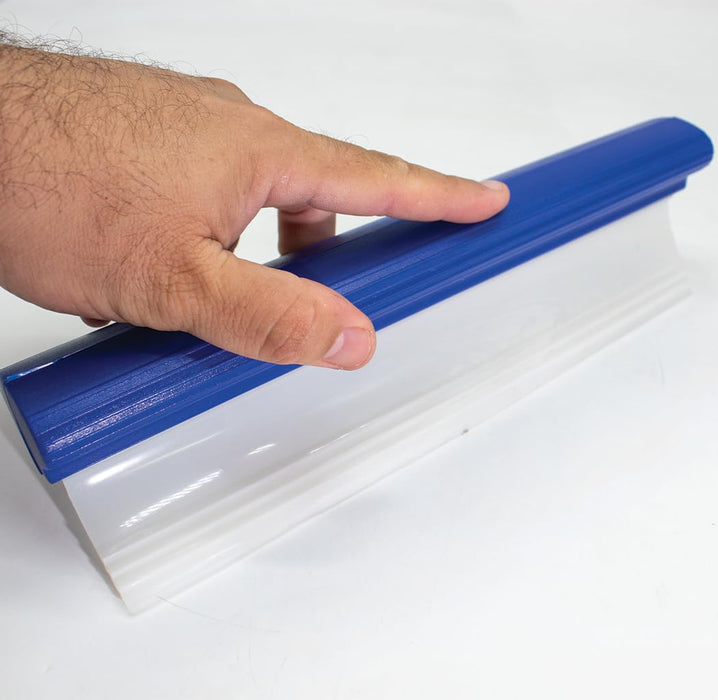 Silicone Water Blade Squeegee 12-Inch | Super Flexible Triple-Edge T-Bar Blade for Spot-Free Car Drying, Window Washing, and Home Use 9027
