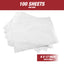 Prep Wipe Lint Free Cleaning Towels Pack of 100 Sheets 9" x 17"
