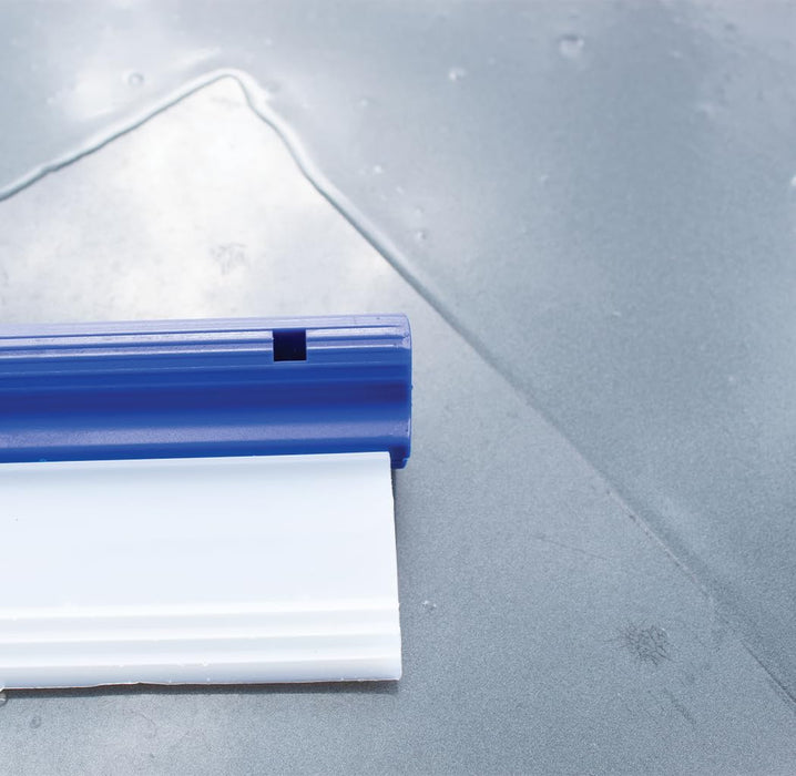 Silicone Water Blade Squeegee 12-Inch | Super Flexible Triple-Edge T-Bar Blade for Spot-Free Car Drying, Window Washing, and Home Use 9027