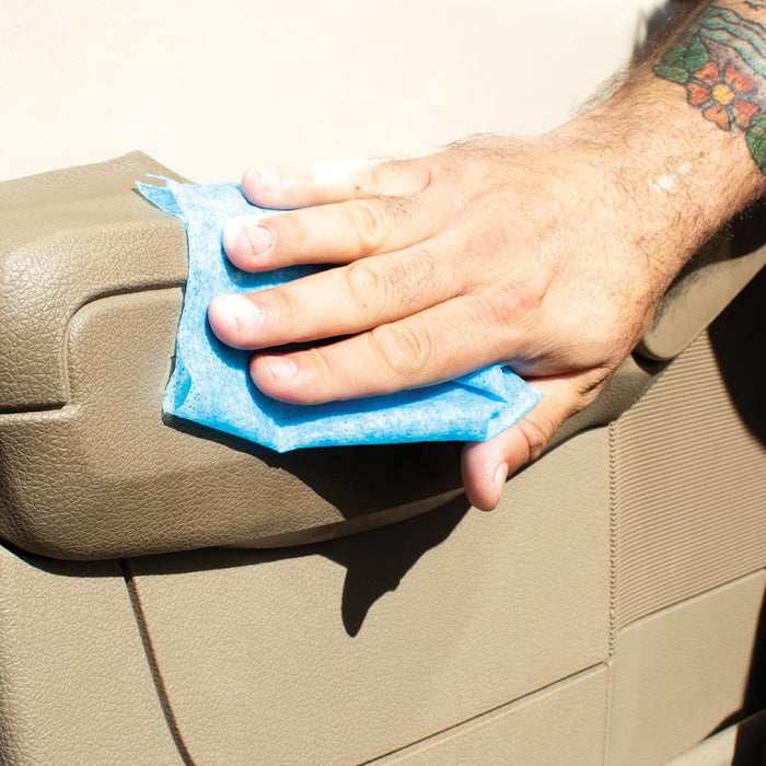 LAUCO Tuffy Scrub Heavy-Duty Hand Cleaning Towels, 10 X 12 Inch 90-Count FZ-WPZZ-PL1H