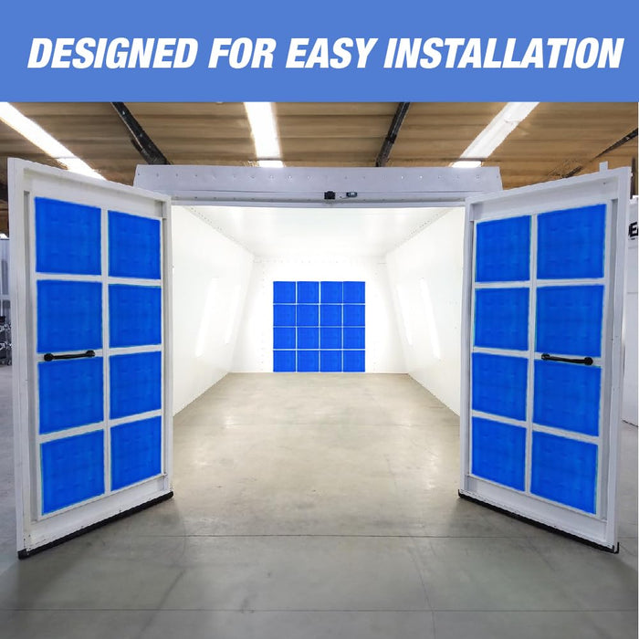 US Filters Paint Booth Tacky Intake Filter Pad Tacky Spray Booth Intake Filter Paint Booth Filters for Air Filter System Paint Booth Home (Internal Wire) - 20 Pack (20" x 25")