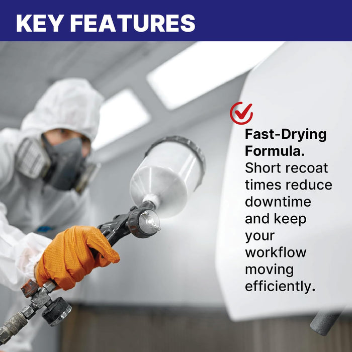 FINISHX AUTOMOTIVE REFINISHING Factory color PURE WHITE 1k basecoat MIX 1:1 (QUART) F9547