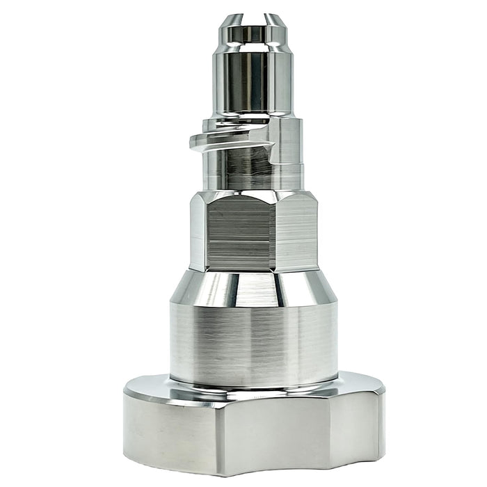 LAUCO Spray Gun Paint System Stainless Steel Adapter Compatible with Disposable Cup Liners and Lid System - Adapter31
