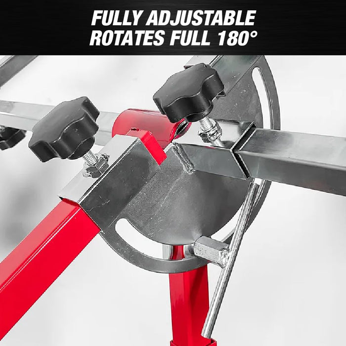 LAUCO Multifunction Paint Stand, Automotive Paint Stand, Body Panel Stand, Door Stands for Painting, Paint Stands Auto Body, Auto Body Repair Tools Adjustable Paint Stand (180° Rotating)- 19531