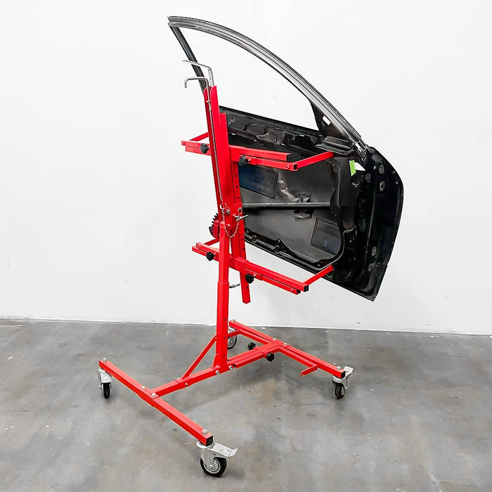 LAUCO Multifunction Paint Stand, Automotive Paint Stand, Body Panel Stand, Door Stands for Painting, Paint Stands Auto Body, Fender Stand, Hood Stand, Auto Body Repair Tools Adjustable Paint Stand