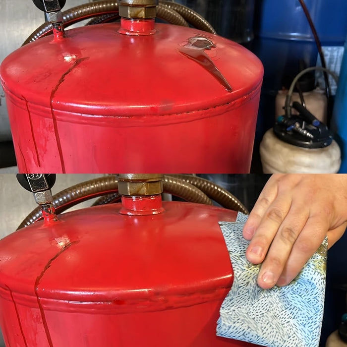 LAUCO Prep-Wipe Industrial Cloths Grease, Oil & Ink Cloths, Jumbo Roll, Lint-Free Towels, Blue (717 Sheets/Roll, 1 Roll/Case, 10” x 13.4” each sheet) 57013