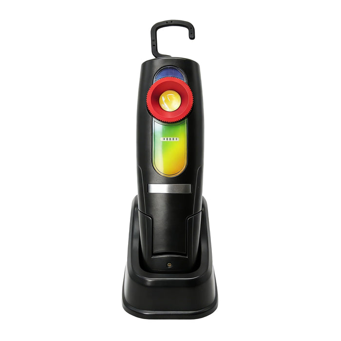 LAUCO LED Color Matching Light – 500 Lumen Handheld Work Light for Auto Paint – Natural Daylight Replication, 3 Color Temperatures, Rechargeable for Car Body Repair & Detailing CML9060