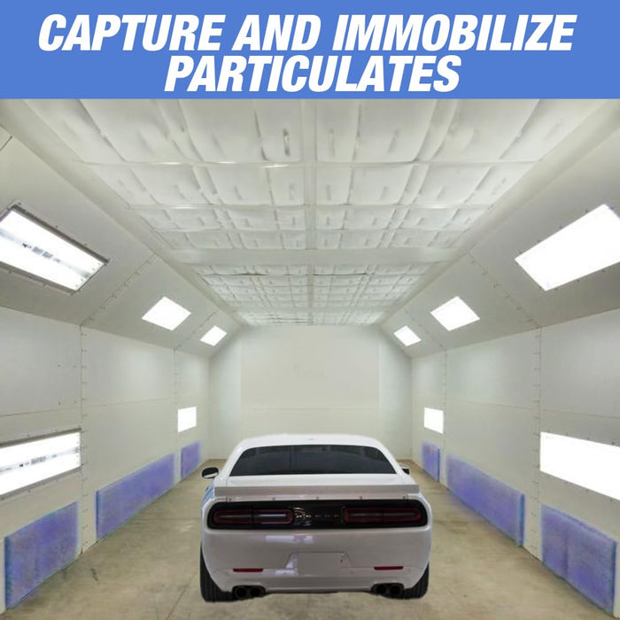 US Filters Paint Booth Tacky Intake Filter Pad Tacky Spray Booth Intake Filter Paint Booth Filters for Air Filter System Paint Booth Home (Internal Wire) - 20 Pack (20" x 25")