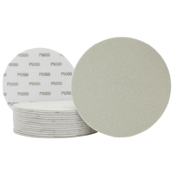 6 Inch Foam Sanding Disc P5000 Grit Pack of 15 Discs, Fine Finishing Pad for Automotive Paint Polishing, Headlight Restoration & Clear Coat Repair, Hook & Loop Sander Pad for Professional Detailing
