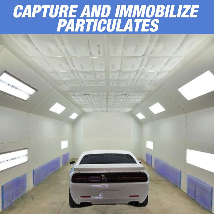US Filters Paint Booth Tacky Intake Filter Pad Tacky Spray Booth Intake Filter Paint Booth Filters for Air Filter System Paint Booth Home (Internal Wire) - 20 Pack (20" x 20")