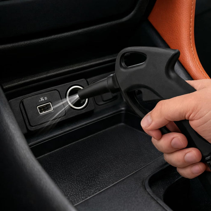 High-Performance Air Blow Gun with Interchangeable Extended Nozzles – 1/4" Air Duster for Car Detailing, Workshop Cleaning & Dust 24579