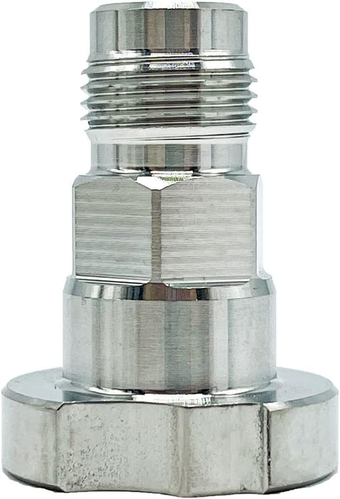 LAUCO Spray Gun Paint System Stainless Steel Adapter (11) (Aftermarket) Compatible with 1.0 System Only and The Disposable Spray Gun Cup Liners and Lid System