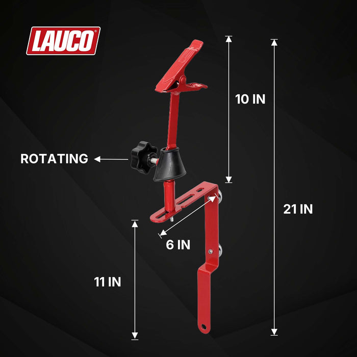 Lauco Paint-N-Stick Side View Mirror Paint Stand Holder with Clamp, ﻿Autobody Repair ﻿Paint Plier with Holder Set PPH0216