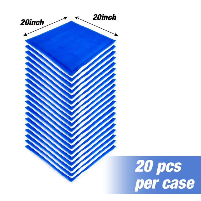 US Filters Paint Booth Tacky Intake Filter Pad Tacky Spray Booth Intake Filter Paint Booth Filters for Air Filter System Paint Booth Home (Internal Wire) - 20 Pack (20" x 20")