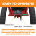 Pneumatic Triple Bag Air Jack 3 Ton/6600 lbs, Airbag Jack with Six Steel Pipes, Lift up to 15.5 inch, 3-5 s Fast Lifting Pneumatic Jack, with Side Handles for Car, Garage, Repair (Red) - National Supply Company