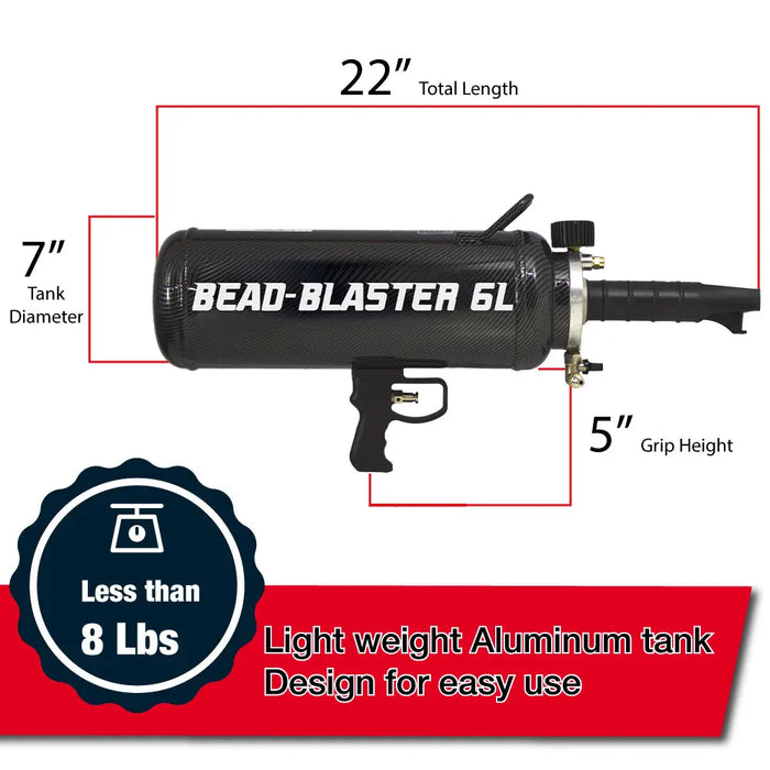 6L Handheld Tire Bead Seater - Professional Automotive Tools, Carbon Fiber Bead Seater Blaster Tool with Rapid Air Release, Tire Inflator for Cars, Trucks, Commercial Vehicles - 9537 National Supply Company