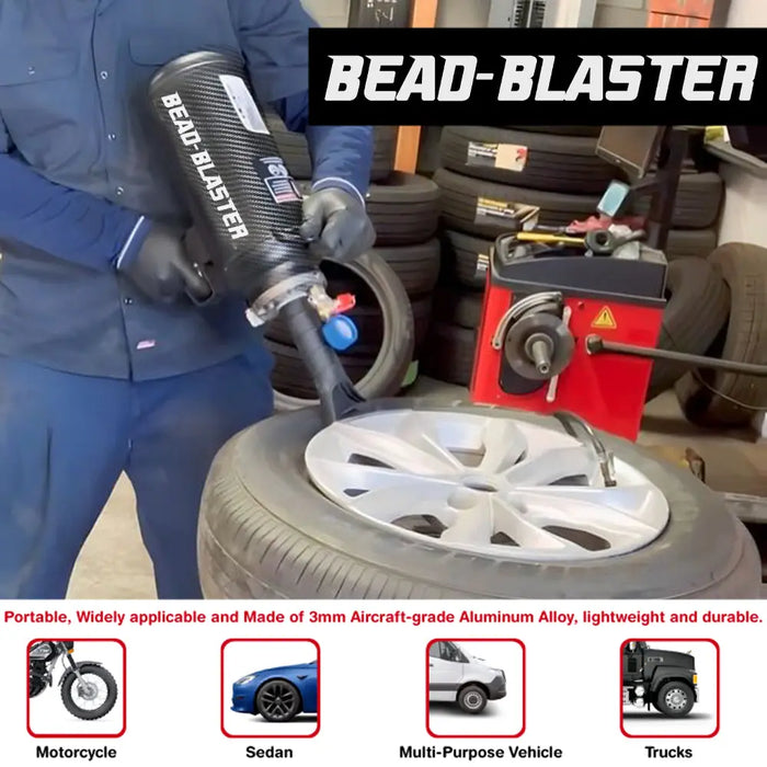 6L Handheld Tire Bead Seater - Professional Automotive Tools, Carbon Fiber Bead Seater Blaster Tool with Rapid Air Release, Tire Inflator for Cars, Trucks, Commercial Vehicles - 9537 National Supply Company