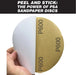 6” Premium Ceramic Orange PSA Discs, No Hole, Self Adhesive Random Orbital Sander Discs for Sanding Polishing on Fiberglass, Metal, Wood National Supply Company
