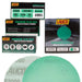 6” Premium Green Film Sanding Discs Hook & Loop, no Hole, BOX OF 50 - National Supply Company