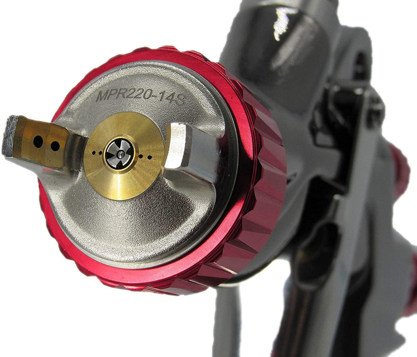 KOTA LVLP Spray Gun Paint 1.3 mm Nozzle with Aluminum Cup (1.4 mm) KLP-41918