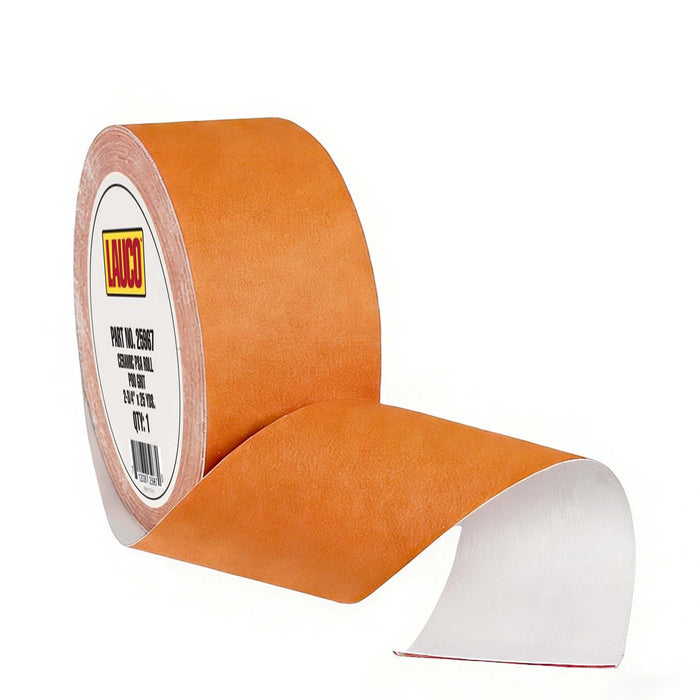 LAUCO Premium 220 Grit Ceramic Grain PSA Self-Adhesive Sanding Roll Each 2.75" x 25 Yard - Self Adhesive Sticky Back Continuous Longboard Sandpaper for Automotive and Woodworking