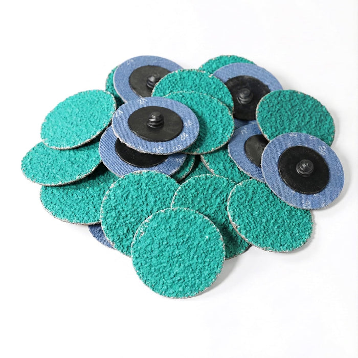 LAUCO 3" Quick-Change Discs 25 PCS per Box - Surface Conditioning DisC/Air Grinder Disc for Surface prep, Paint Stripping, Grinding & Finishing