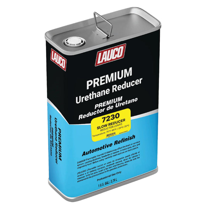 Slow Urethane Grade Reducer (7230), 1 Gallon, 75°F - 95°F﻿﻿ ﻿- For Automotive Paint and Industrial Paint Use - High Performance Automotive Grade