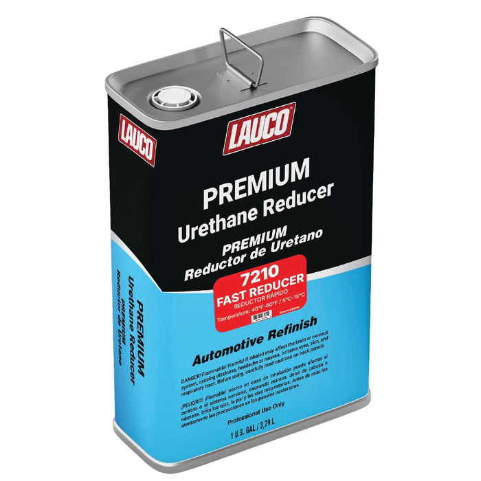 LAUCO Fast Urethane Grade Reducer (7210), 2 Gallon, 40°F - 60°F - For Automotive Paint and Industrial Paint Use - High Performance Automotive Grade