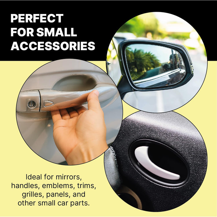 LAUCO 1K HS Gloss Clear 13 oz. Automotive Aerosol Spray Paint Can - Acrylic Clear Coat Perfect for Protecting Refinish Color on Small Accessories (1) 57067