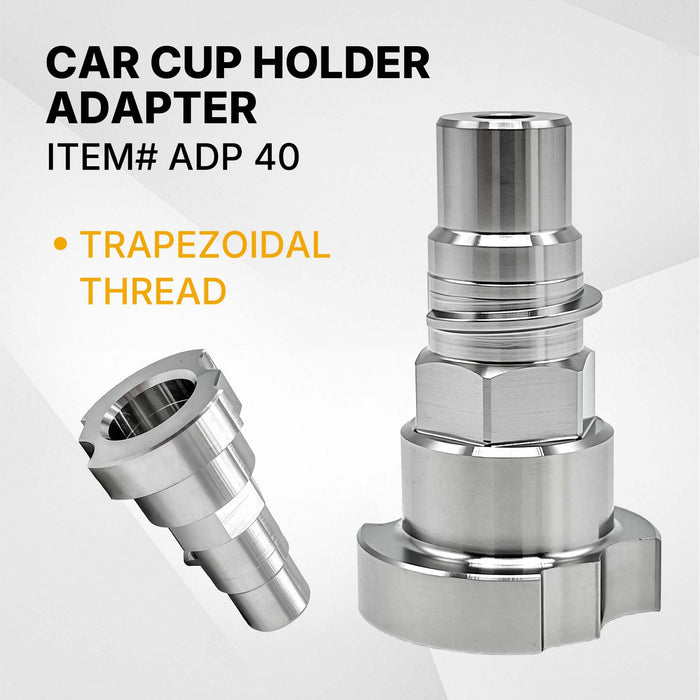 LAUCO Spray Gun Paint System Stainless Steel Adapter (40) (Aftermarket) Compatible with 1.0 System Only and The Disposable Spray Gun Cup Liners and Lid System