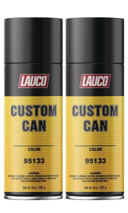 Pre-Charged Custom Fill Aerosol Can (8 oz, 2-Pack) | Universal Solvent Blend for Automotive & Industrial Custom Paint Refills 95133