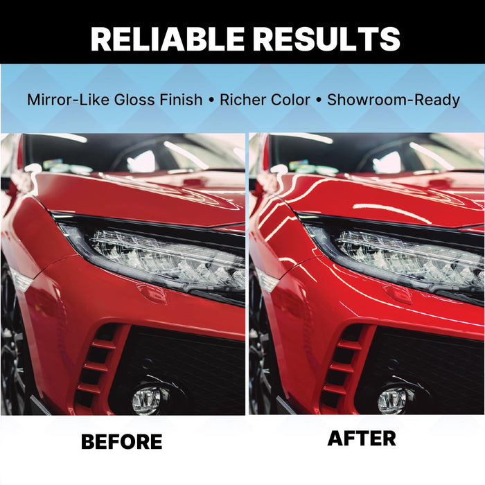 FinishX Automotive Refinishing Ultimate Clear Coat (FC1000-1 Gallon) 4:1 Kit with Slow Activator/Hardener (FH1030-1 quart)- FH1030