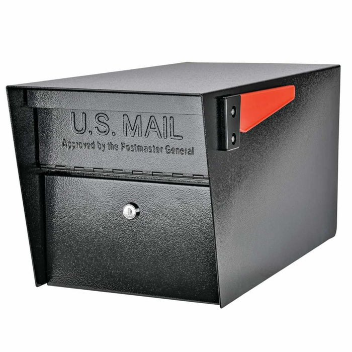 Large Locking Mailbox for Outside 21" x 11.2" x 10.5" – Heavy Duty Galvanized Steel Security Mailbox with Key Lock, Weatherproof Anti-Theft Outdoor Mail Box, Large Capacity Modern Mailbox 75870