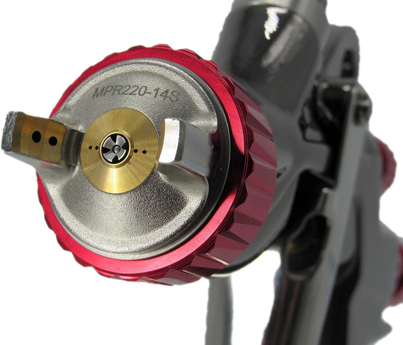 KOTA LVLP Spray Gun Paint 1.3 mm Nozzle with Aluminum Cup (Set 1.4 mm) 75912