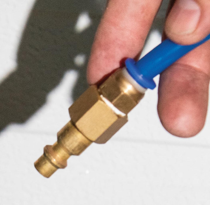 1/4 Inch Male Coupler Quick Connect Adapter, Air Hose Fittings And Air Coupler Plug - Pack of 10