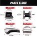 7pcs Cast Iron Auto Body Repair Tools Panel Beating Set Fender Tool Kit Hammer Dolly Dent Bender - National Supply Company