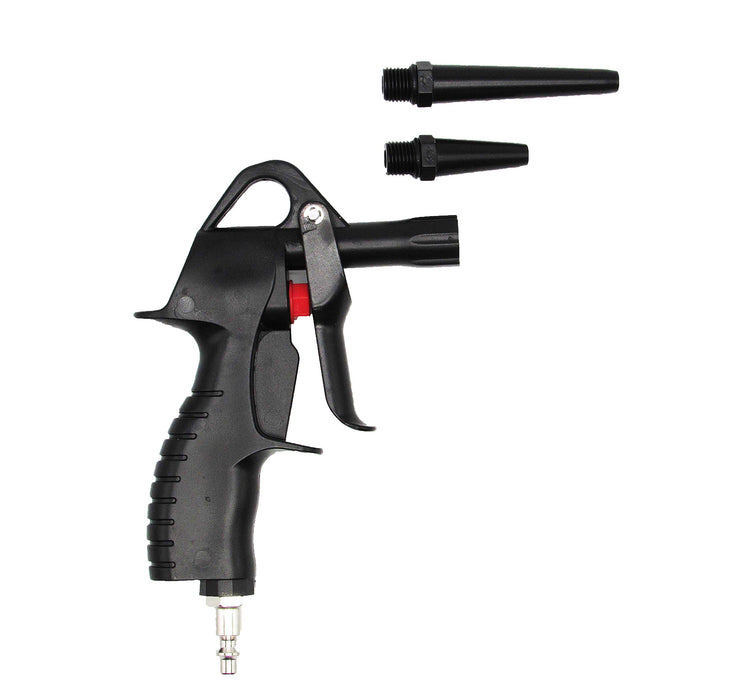 High-Performance Air Blow Gun with Interchangeable Extended Nozzles – 1/4" Air Duster for Car Detailing, Workshop Cleaning & Dust 24579